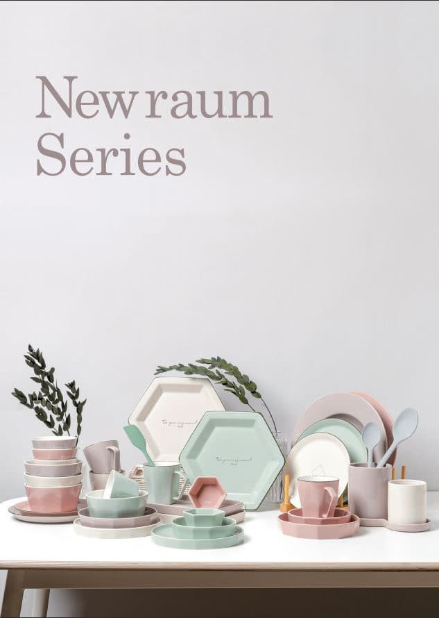 _made in korea_ sensual pottery sensibility Colorful_ new plating tableware